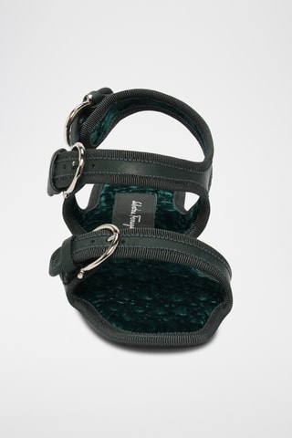 Sandales en cuir - Noir