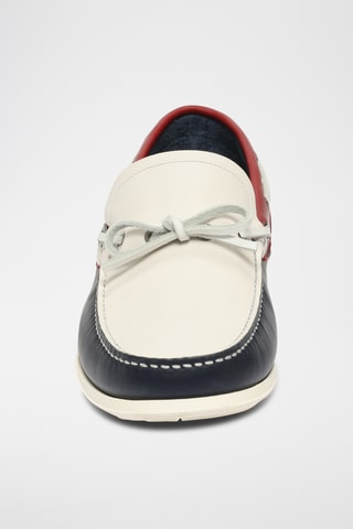 Mocassins en cuir - Bleu