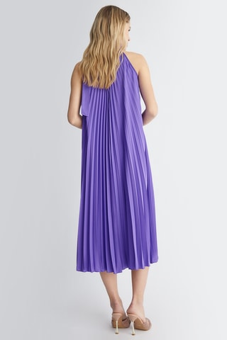 Robe plissée - Violet