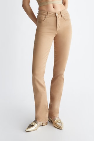 Jean straight - Beige