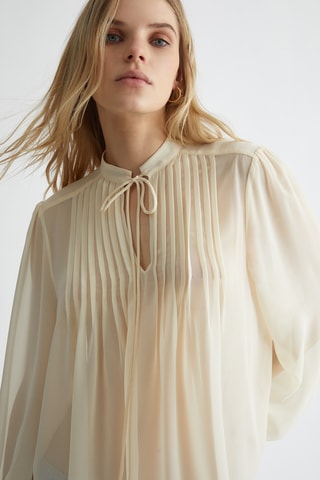 Blouse - Beige