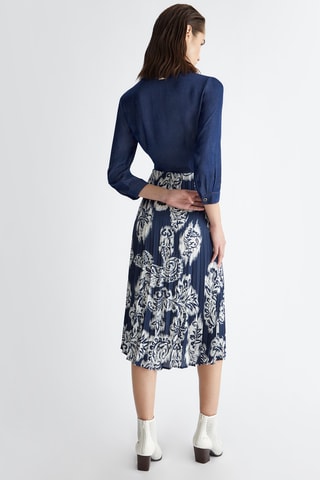 Robe chemise - Bleu