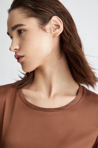 T-shirt - Marron
