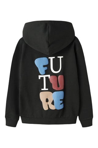 Sweat en coton biologique - Noir - Name It