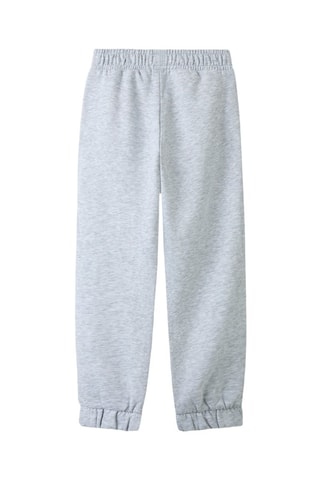 Jogging en coton biologique - Gris clair - Name It