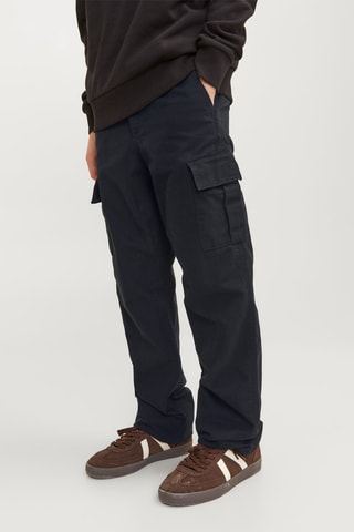 Pantalon cargo en coton biologique - Noir - Jack&Jones