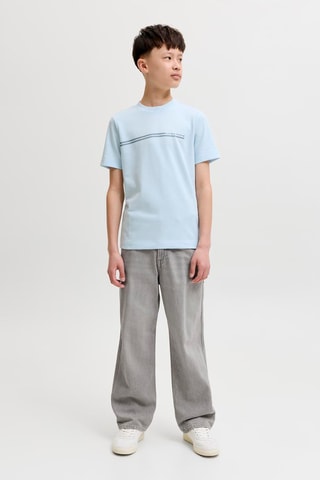Jean baggy taille haute  -  Gris - Jack&Jones
