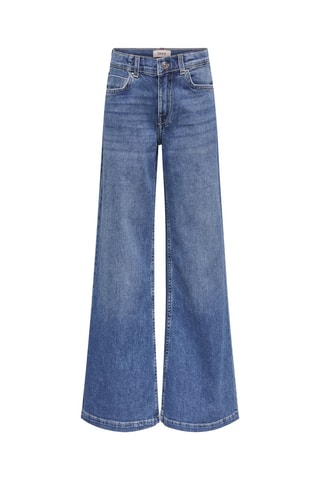 Jean flare en coton biologique  -  Bleu clair - Kids Only Girl