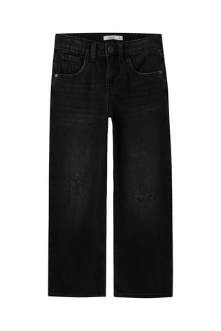 Jean en coton biologique - Noir - Name It