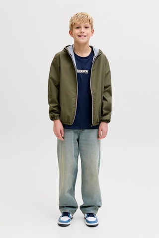 Veste à capuche - Kaki - Jack&Jones