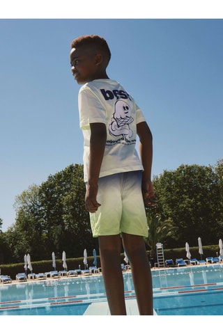 Short de bain dip and dye - Vert clair - Name It