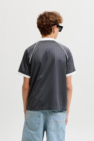 Polo loose  Cinzento-escuro