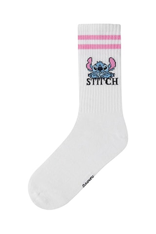 Chaussettes Stitch Lilo et Stitch Disney  -  Blanc - Name It