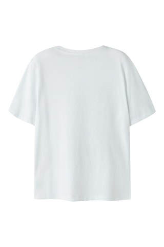 T-shirt regular en coton biologique  -  Blanc - Name It