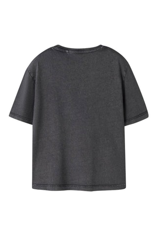 T-shirt regular en coton biologique  -  Noir - Name It