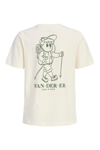 T-shirt relaxed  -  Branco