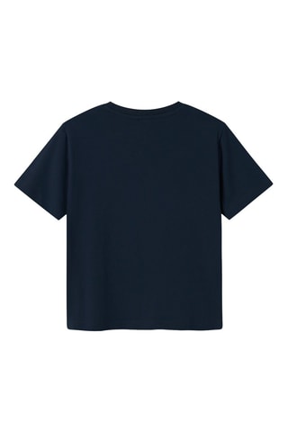 T-shirt en coton biologique - Bleu marine - Name It