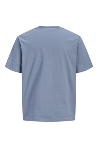 T-shirt en coton biologique - Bleu clair - Jack&Jones Junior