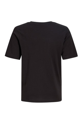T-shirt regular en coton biologique  - Jack&Jones -  Noir