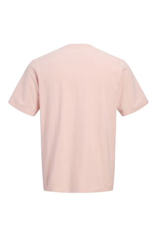 T-shirt regular en coton biologique  -  Rose - Jack&Jones