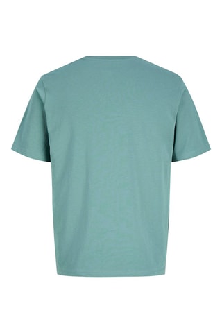 T-shirt regular en coton biologique  -  Vert - Jack&Jones