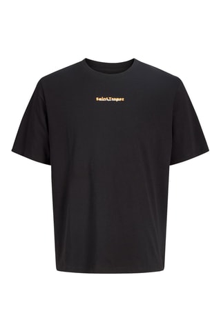 T-shirt relaxed  - Jack&Jones -  Noir