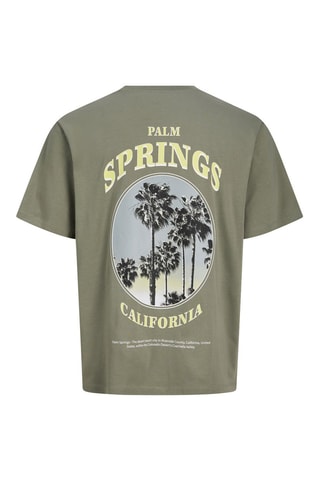 T-shirt relaxed  - Jack&Jones -  Kaki