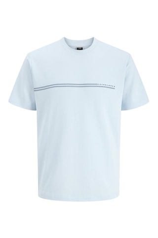 T-shirt relaxed  - Jack&Jones -  Bleu