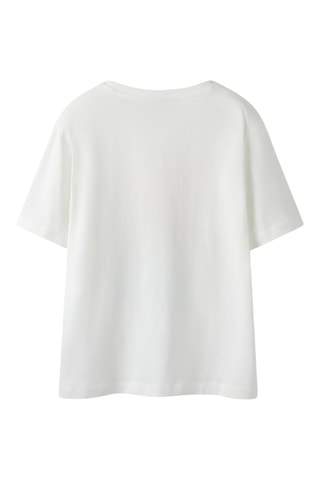 T-shirt en coton biologique - Blanc - Name It