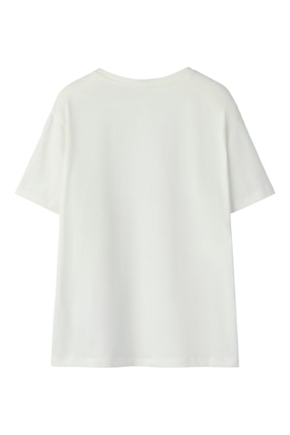 T-shirt en coton biologique - Blanc - Name It