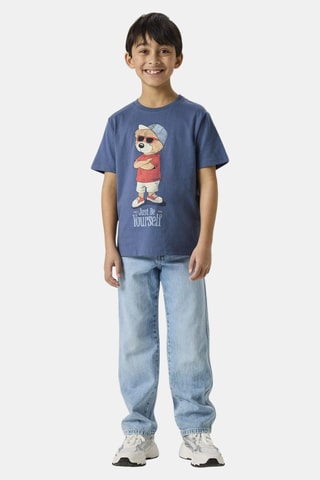 T-shirt en coton biologique - Indigo - Name It