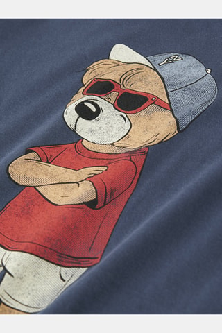 T-shirt en coton biologique - Indigo - Name It