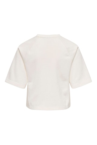 T-shirt loose  -  Blanc - Kids Only Girl