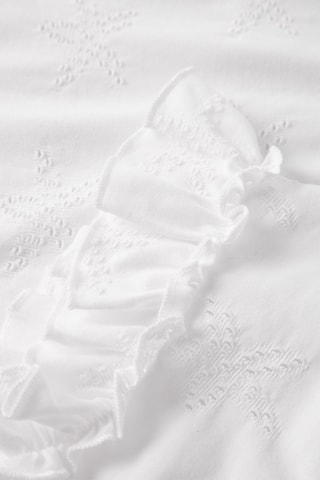 Blouse en broderie anglaise en coton biologique  -  Blanc - Name It