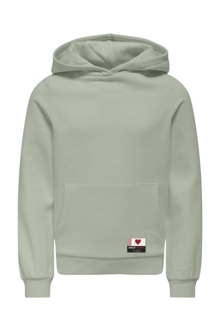 Sweat à capuche - Vert d’eau - Only