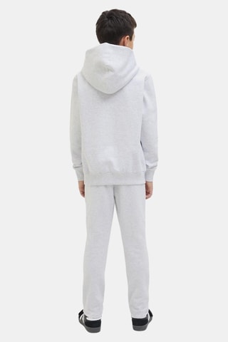 Sweat à capuche - Blanc chiné - Jack&Jones Junior