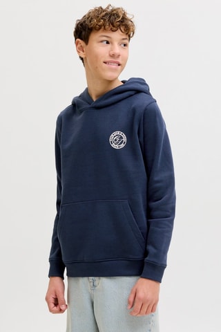 Sweat en coton biologique - Bleu marine - Jack&Jones
