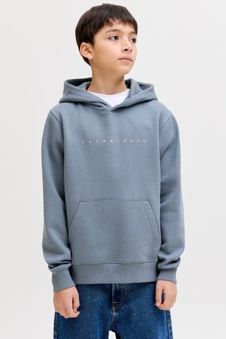 Sweat en coton biologique - Bleu - Jack&Jones