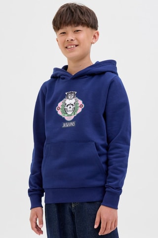 Sweat à capuche - Bleu - Jack&Jones