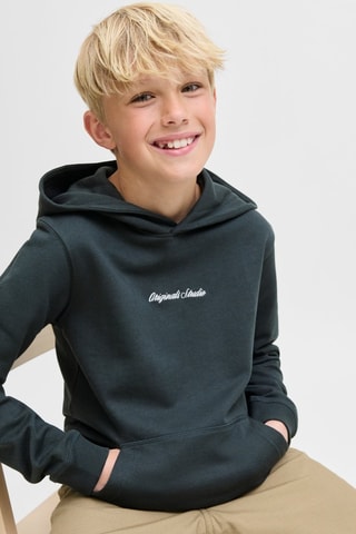 Sweat à capuche - Vert foncé - Jack&Jones