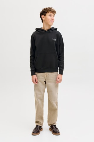 Sweat en coton biologique - Noir - Jack&Jones