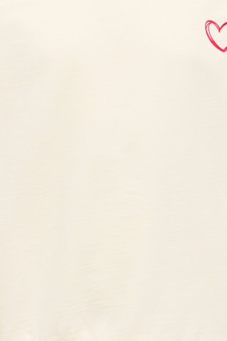 Sweat en coton biologique - Ecru - Kids Only Girl
