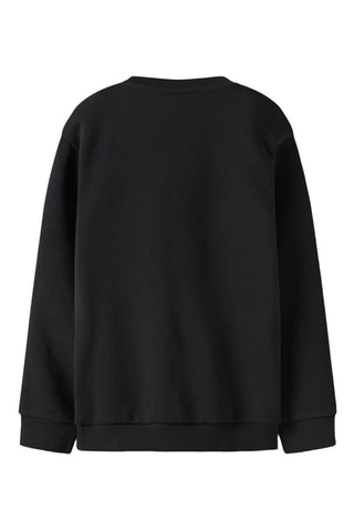 Sweat en coton biologique - Noir - Name It