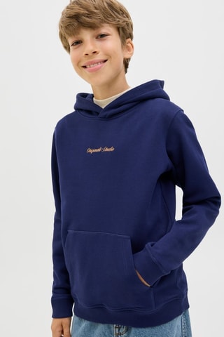 Sweat à capuche - Bleu marine - Jack&Jones