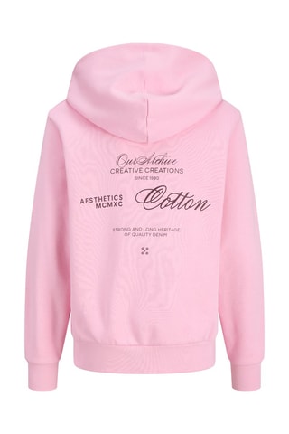 Sweat en coton biologique - Rose - Jack & Jones