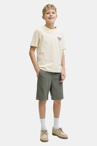 Short en coton biologique - Vert olive - Jack&Jones Junior