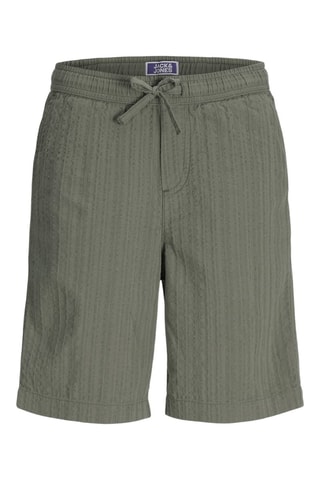 Short en coton biologique - Vert olive - Jack&Jones Junior