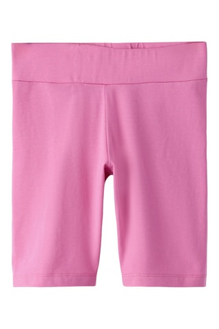Cycliste en coton biologique taille haute - Rose - Name It