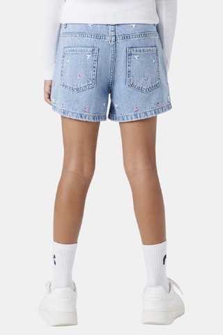 Short en jean et coton biologique - Bleu clair - Name It
