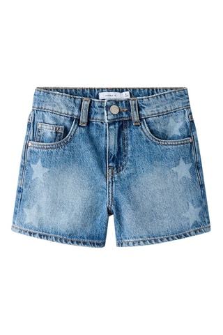 Short mom en jean  -  Bleu clair - Name It